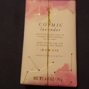 Cosmic lavender bath fizz and soap